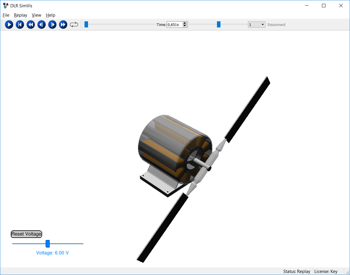 Screenshot: DLR SimVis - Viewer Software